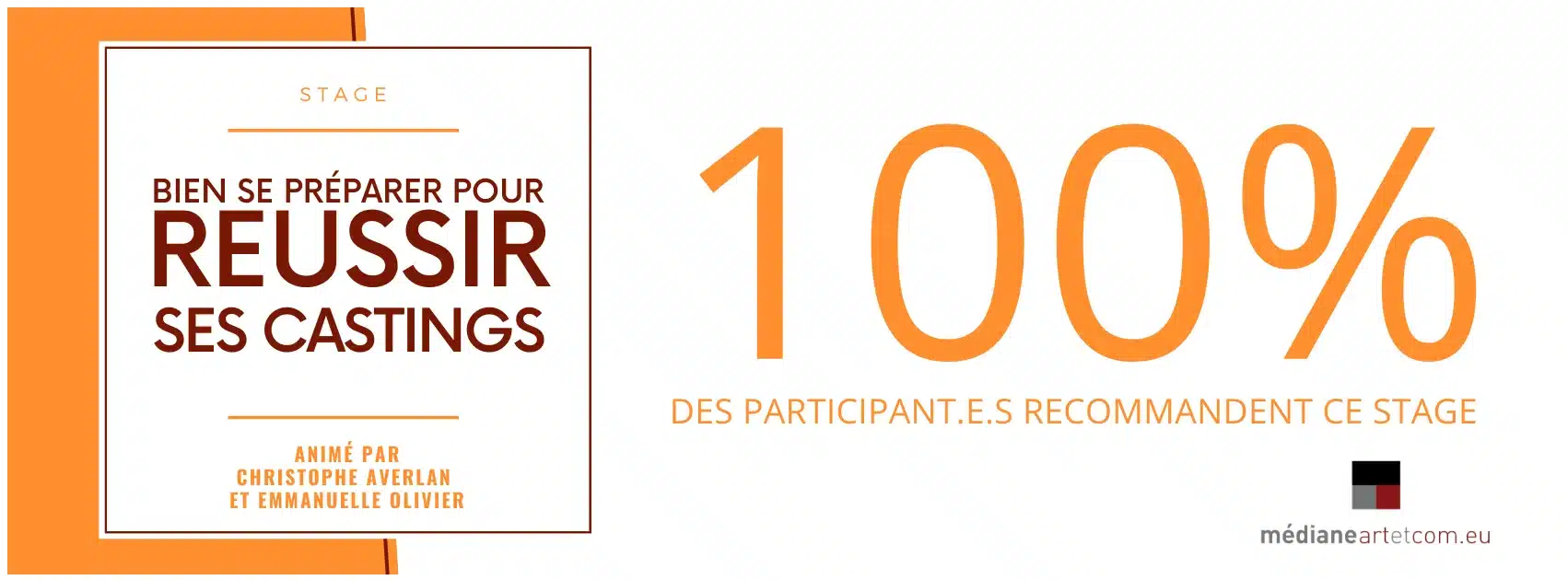 Stage Bien se préparer pour réussir ses castings